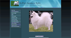 Desktop Screenshot of japanese-spitz.net